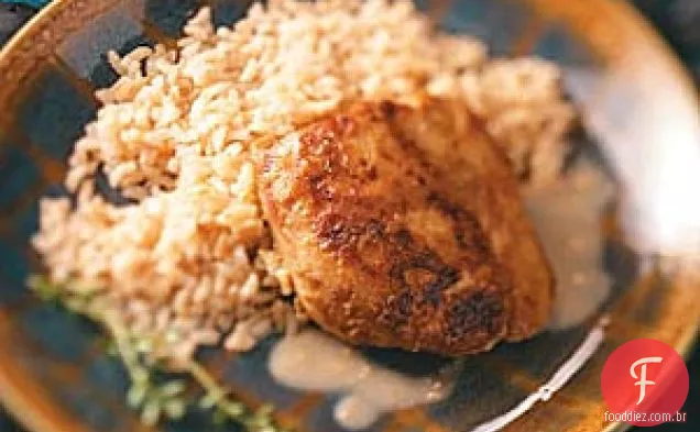 Coxas de Frango com Gengibre