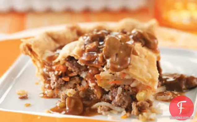 Torta de Carne Saudável