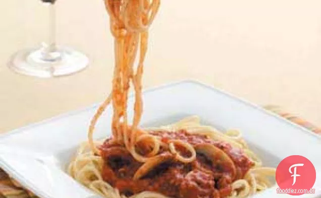 Molho de Espaguete Vegetariano