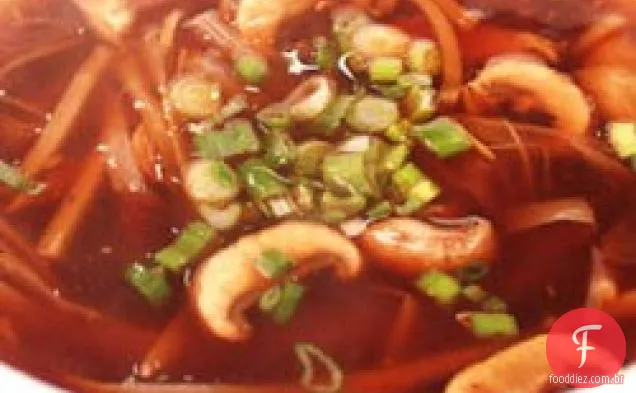 Sopa Quente E Azeda Picante Chinesa