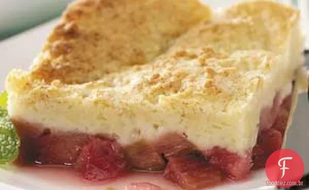 Torta de Ruibarbo e Malva