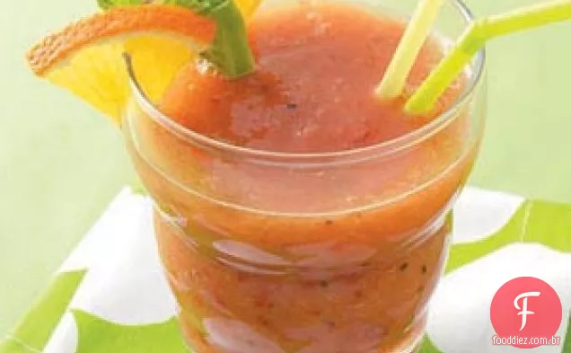 Smoothies de frutas tropicais