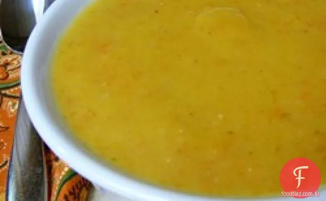 Sopa de abóbora assada