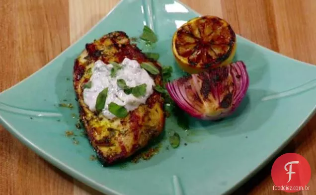 Frango Extraordinário Grelhado com Tzatziki Grego