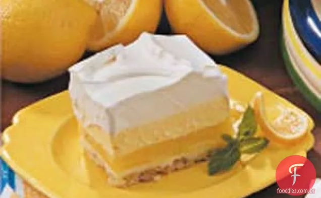 Sobremesa de creme de limão