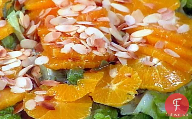 Salada de Laranja e Amêndoa