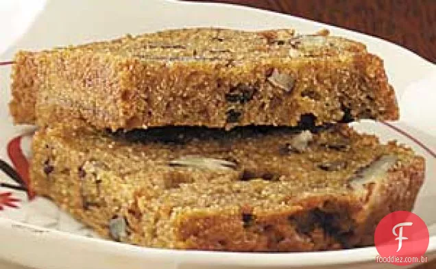 Pão de batata doce com especiarias
