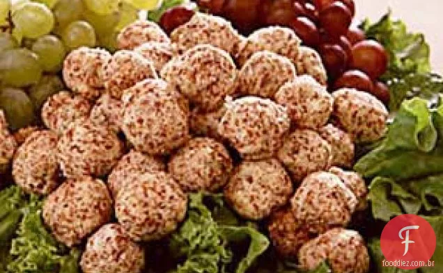 Aperitivos de Queijo/Uva