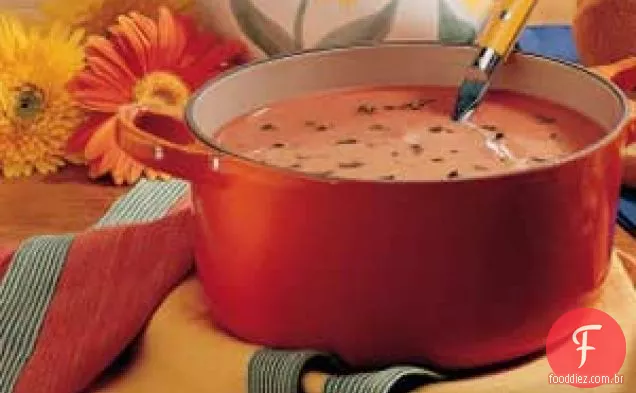Sopa Cremosa de Tomate