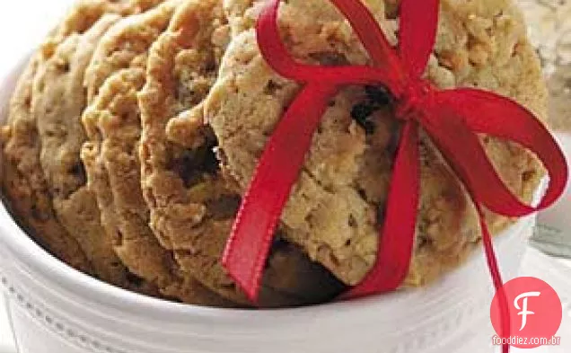 Mistura para biscoitos de aveia e nozes-pecã