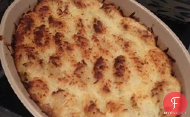 Conchas Recheadas com Sobras de Ação de Graças