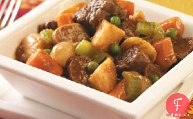 Ensopado de Carne com Sidra de Maçã