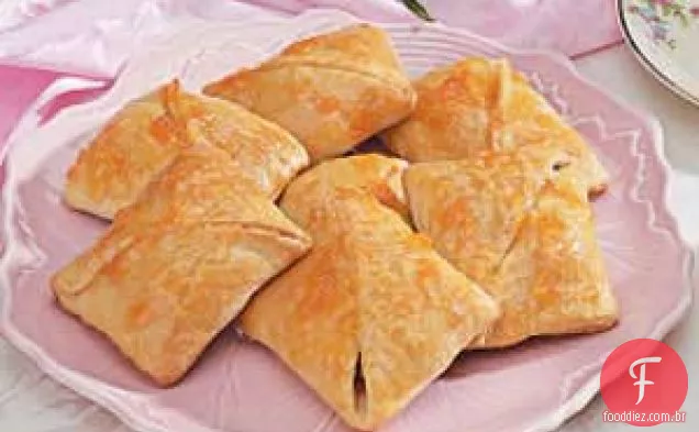 Pacotes de Morango com Queijo