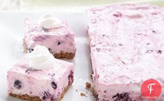 Cheesecake sem forno "Smoothie de frutas" da Filadélfia