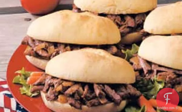 Carne desfiada Mile High