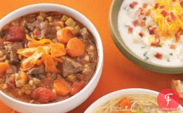 Sopa de Carne e Cevada