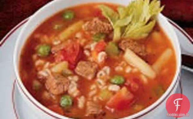 Sopa de Carne e Cevada