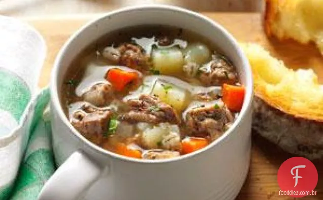 Sopa de Carne e Cevada
