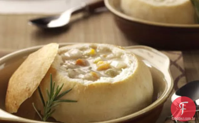 Tigelas de Pão Rápido