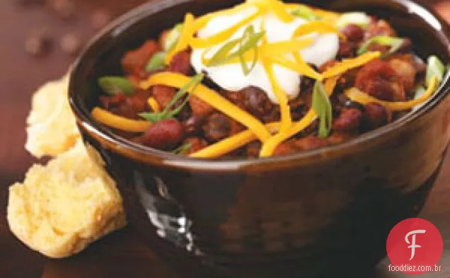 Chili de grãos de café expresso saltitante