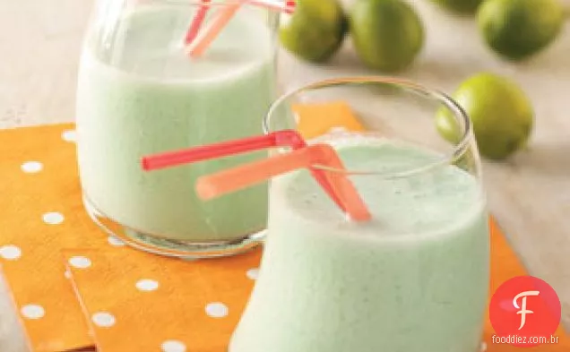 Milk-shakes de limão para dois