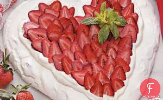 Pavlova de Morango