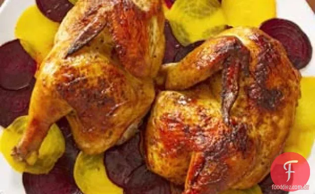 Frango Defumado com Alho e Especiarias