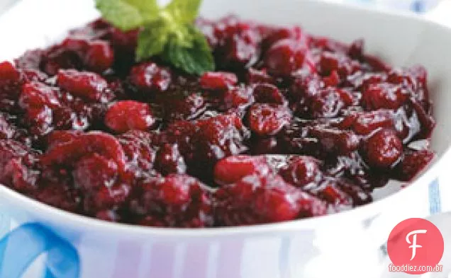 Molho Triplo de Cranberry