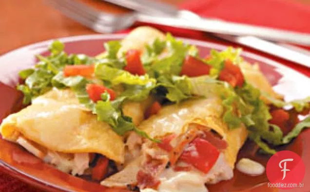 Enchiladas de peru estilo clube