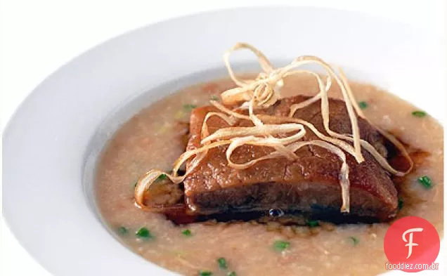 Kakuni De Porco Com Vieira Congee