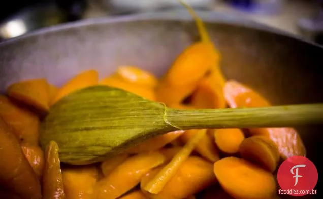 Cenouras Vitrificadas Balsâmicas