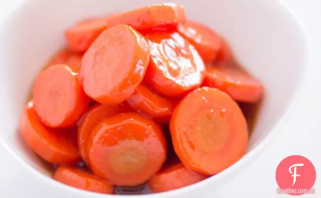 Cenouras Vitrificadas Laranja Sangue