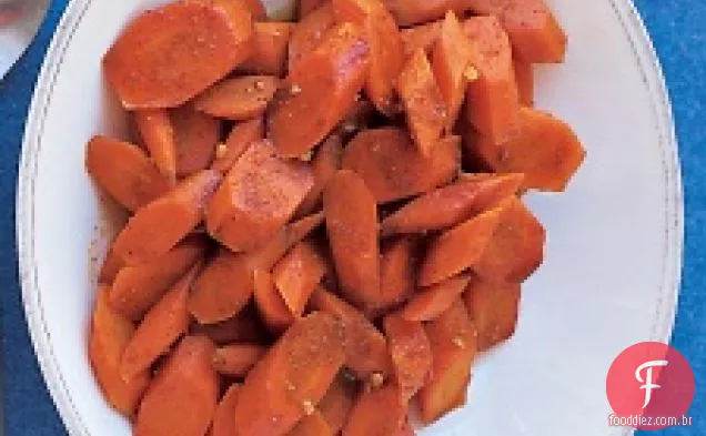 Cenouras Temperadas