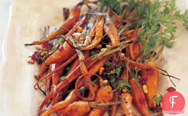 Cenouras Caramelizadas Com Especiarias