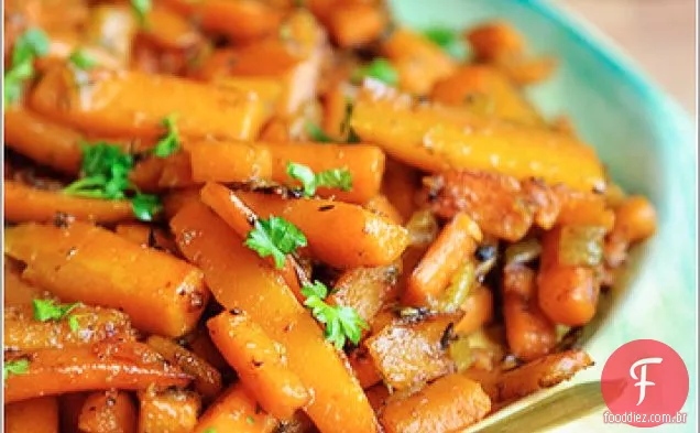Cenouras Caramelizadas