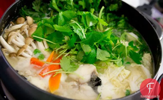 Tamboril Miso Nabe