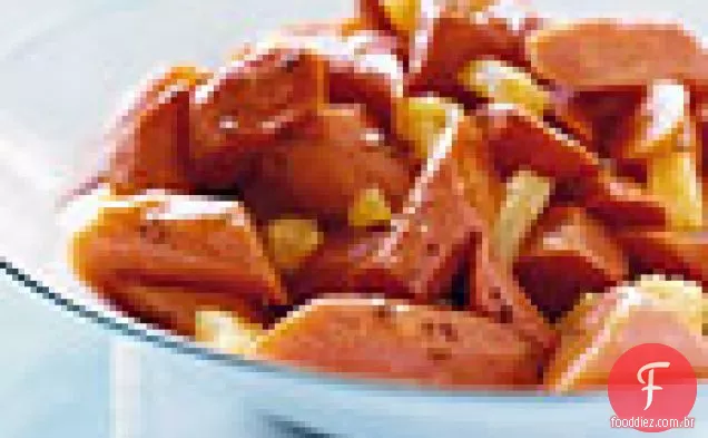 Cominho e cenoura vitrificada Laranja