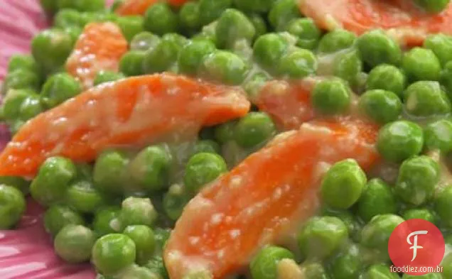 Miso Glazed Peas And Cenouras Receita