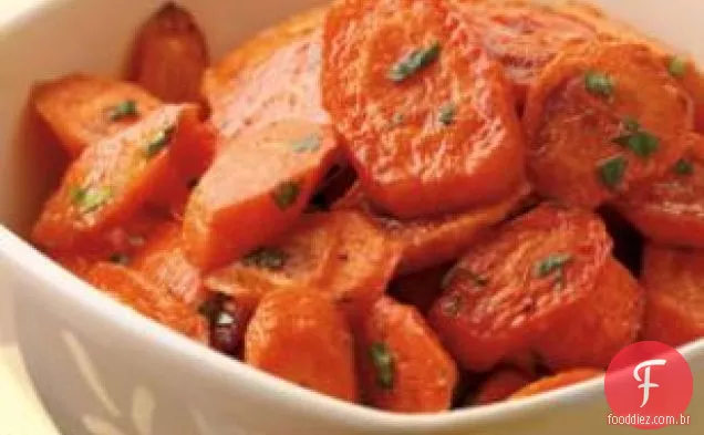 Cenouras assadas com pimenta