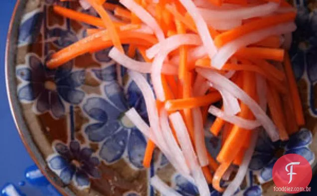 Cenoura E Picles Daikon