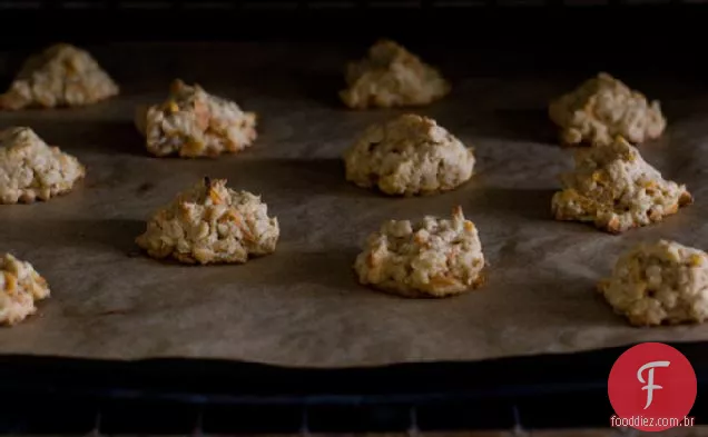 Receita De Biscoitos De Aveia De Cenoura