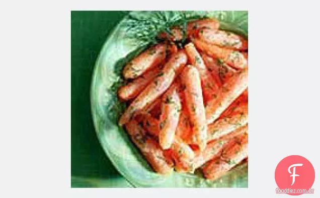 Cenouras Vitrificadas Com Mostarda