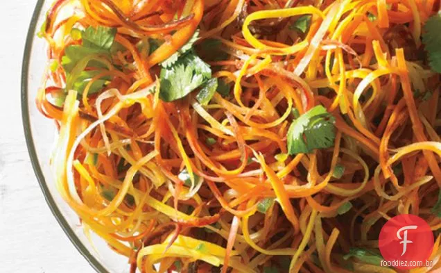 Cenoura, Coentro, E Chile Slaw