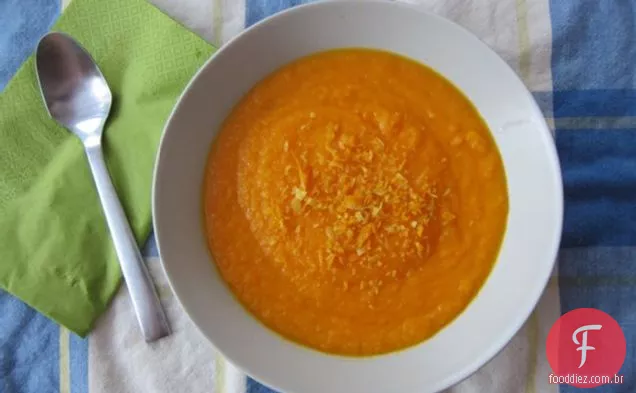 Sopa De Gengibre Cenoura