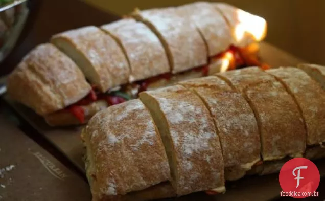 Sanduíches Marroquinos De Cenoura E Homus Com Tapenade De Azeitona Verde