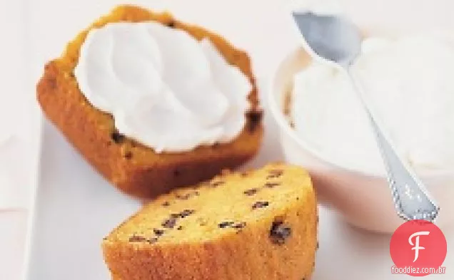 Muffins de cenoura e groselha seca