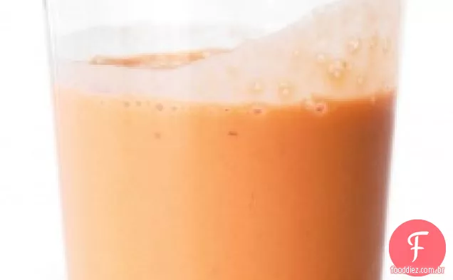 Smoothie de cenoura e gengibre