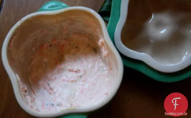 Cenoura - Raisin Raita com sementes de cominho