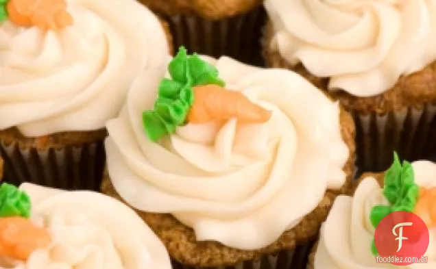 O queque de Georgetown 50-Calorie mini cupcakes da Cenoura