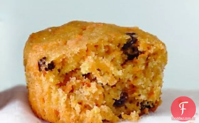 Muffins de cenoura e groselha